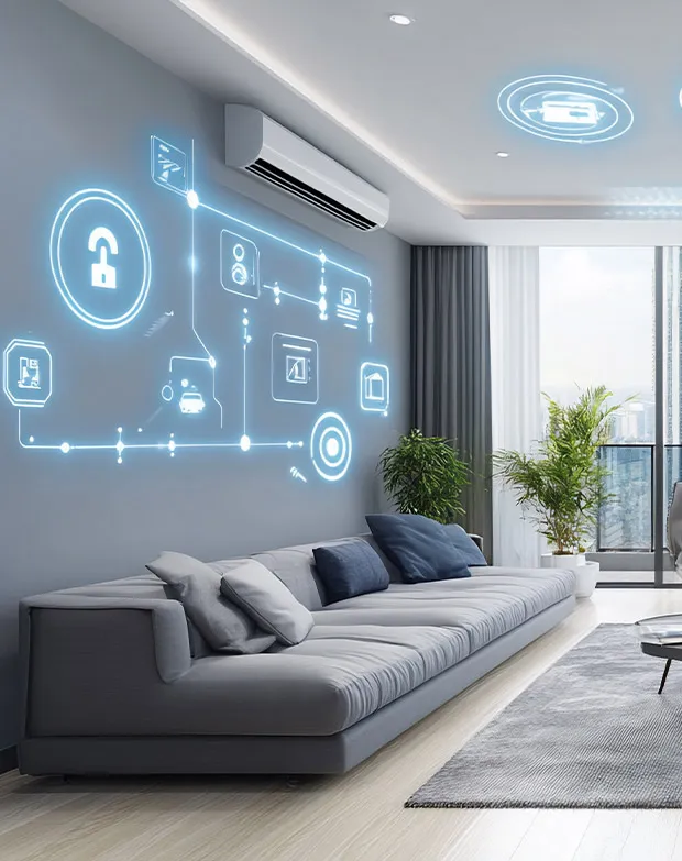 施設をアプリで遠隔操作